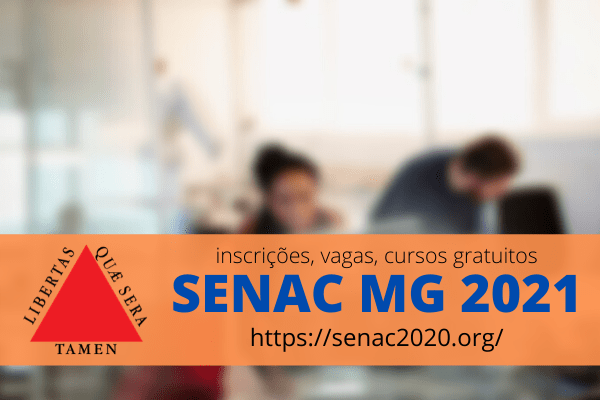 SENAC MG 2021